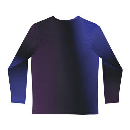 Men's Brushed poly Tee "PURPLE HAZE" Design (long sleeve)