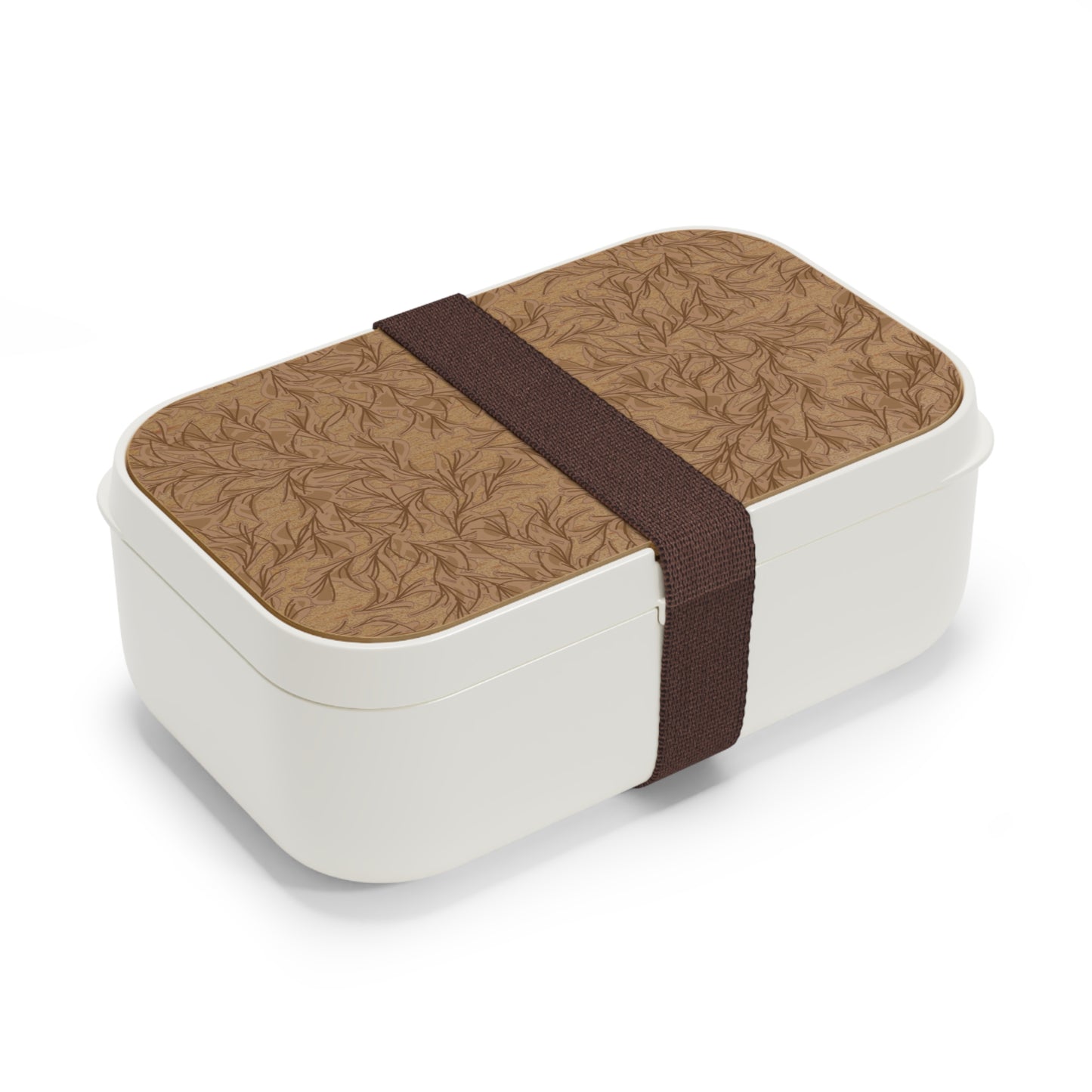 Bento Lunch Box "FEATHER" col Camel - Jhane Barnes custom design