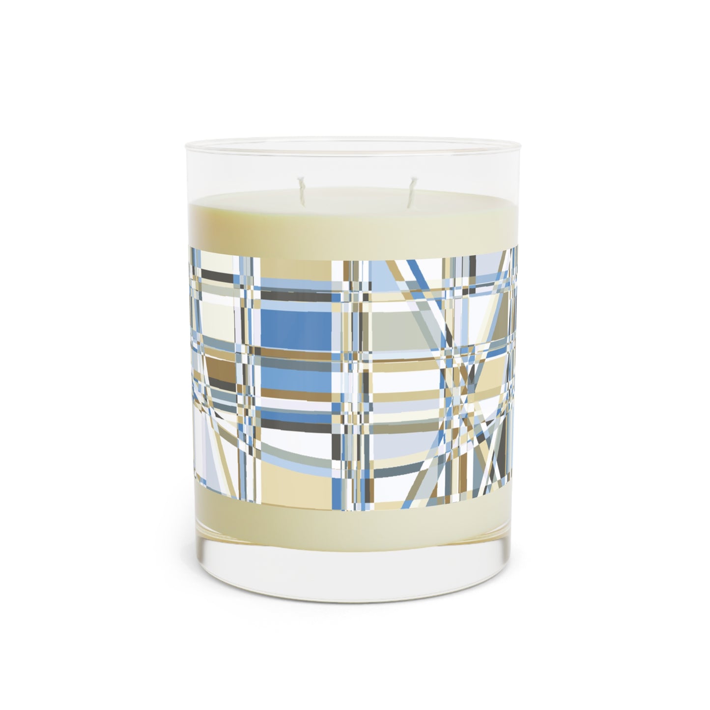 "GRIDWRAP"  col. Celestial  Scented Candle - choose from three scents, 11oz