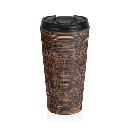 "SUSPENSION"  Col Bricks - Stainless Steel Travel Mug