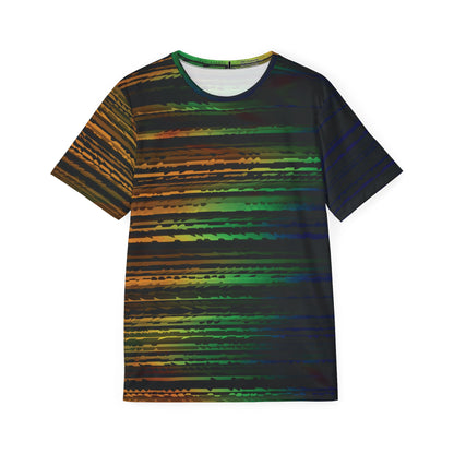 Men's Sports Jersey  "SPACE TRAILS"  T-Shirt for Active Lifestyles