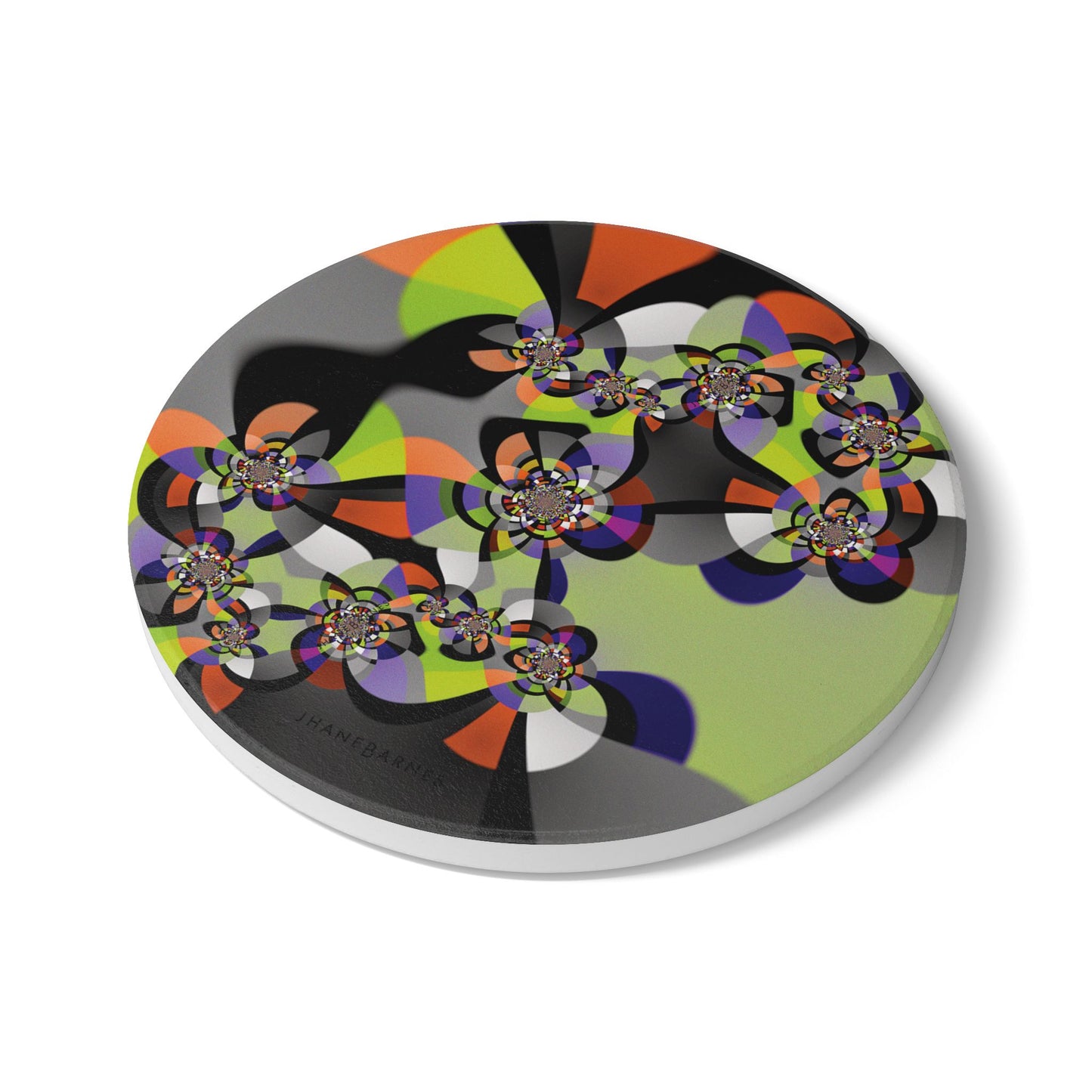 Ceramic Coaster "MONDRIAN SPACE"