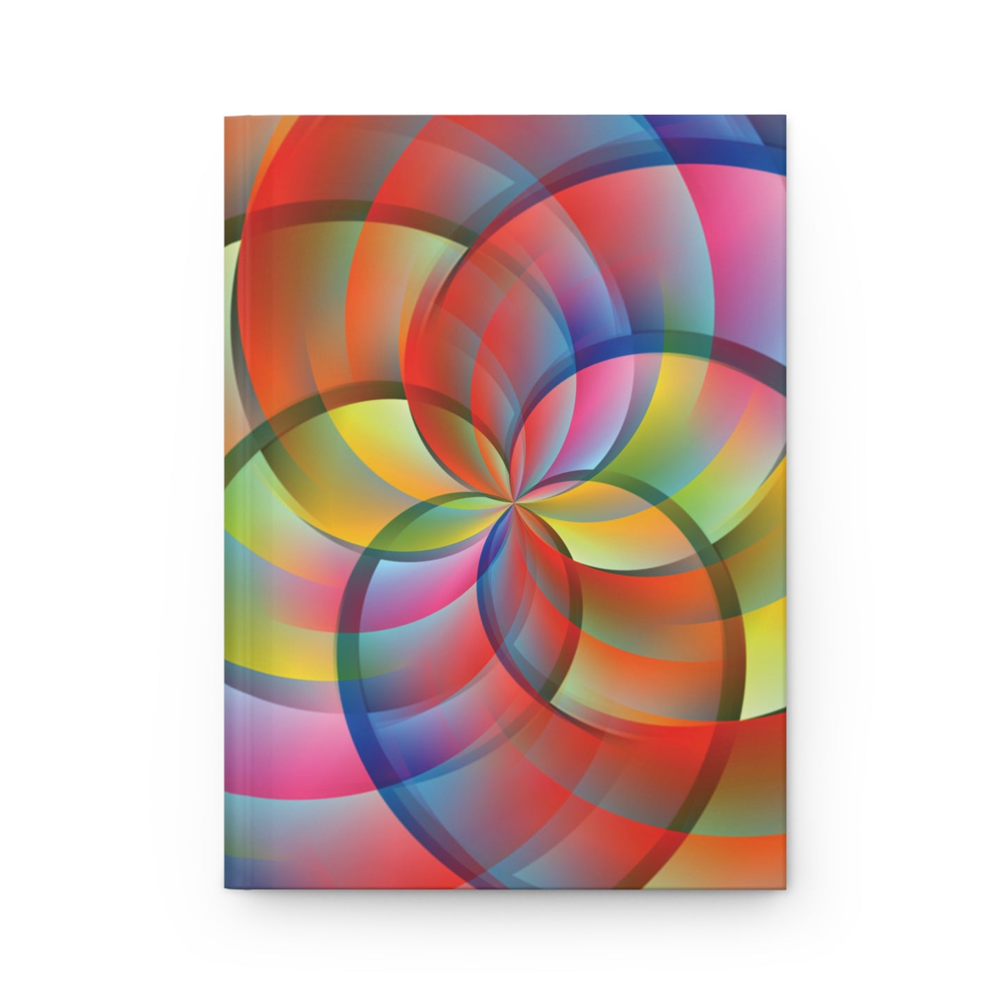 Hardcover Journal Notebook "RAINBOW FLOWER"