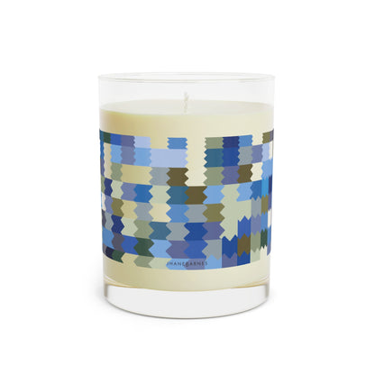 "RICKRACK"  col. Blue Jeans  Scented Candle - choose from three scents, 11oz