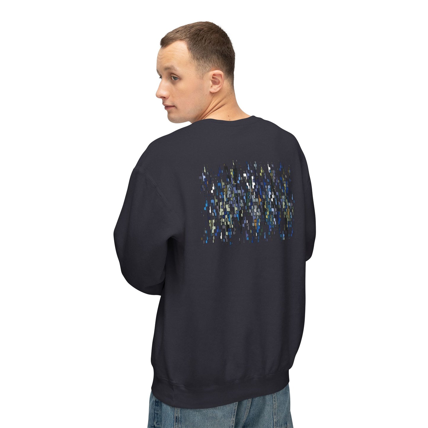 Unisex Lightweight Crewneck Sweatshirt "CIRCUIT"