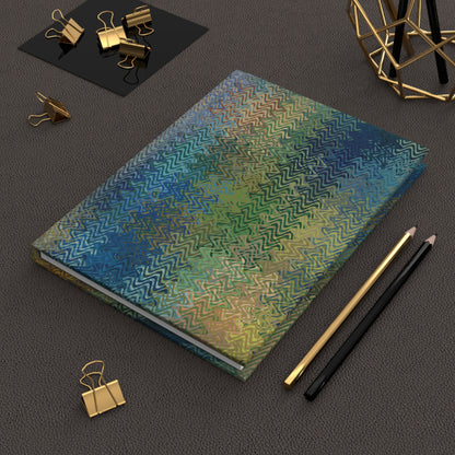Hardcover Journal Notebook "WAVY WEAVE"
