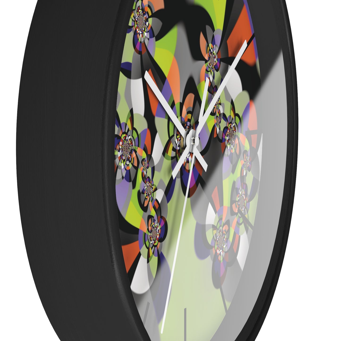 "MONDRIAN"  Jhane Barnes custom designed Wall Clock