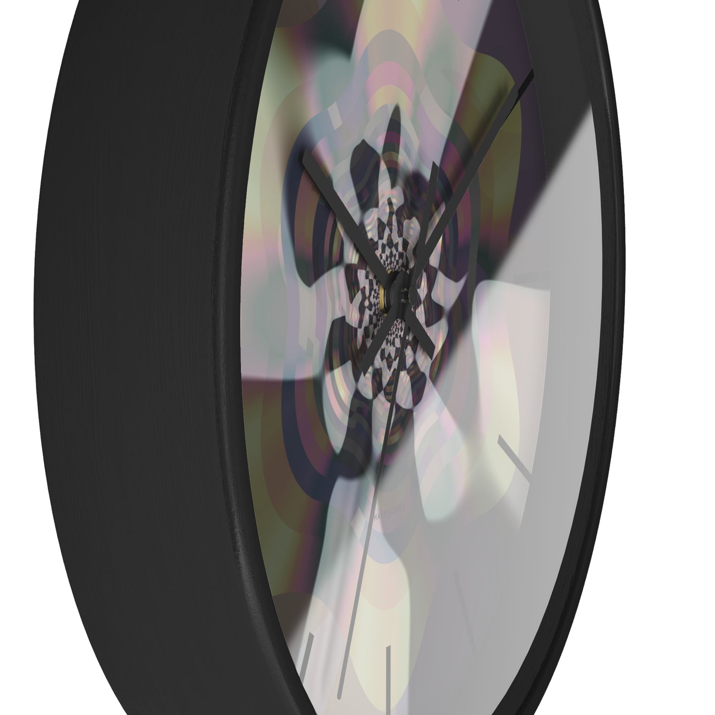 "TRIPPED SYMMETRY" JB custom designed Wall Clock