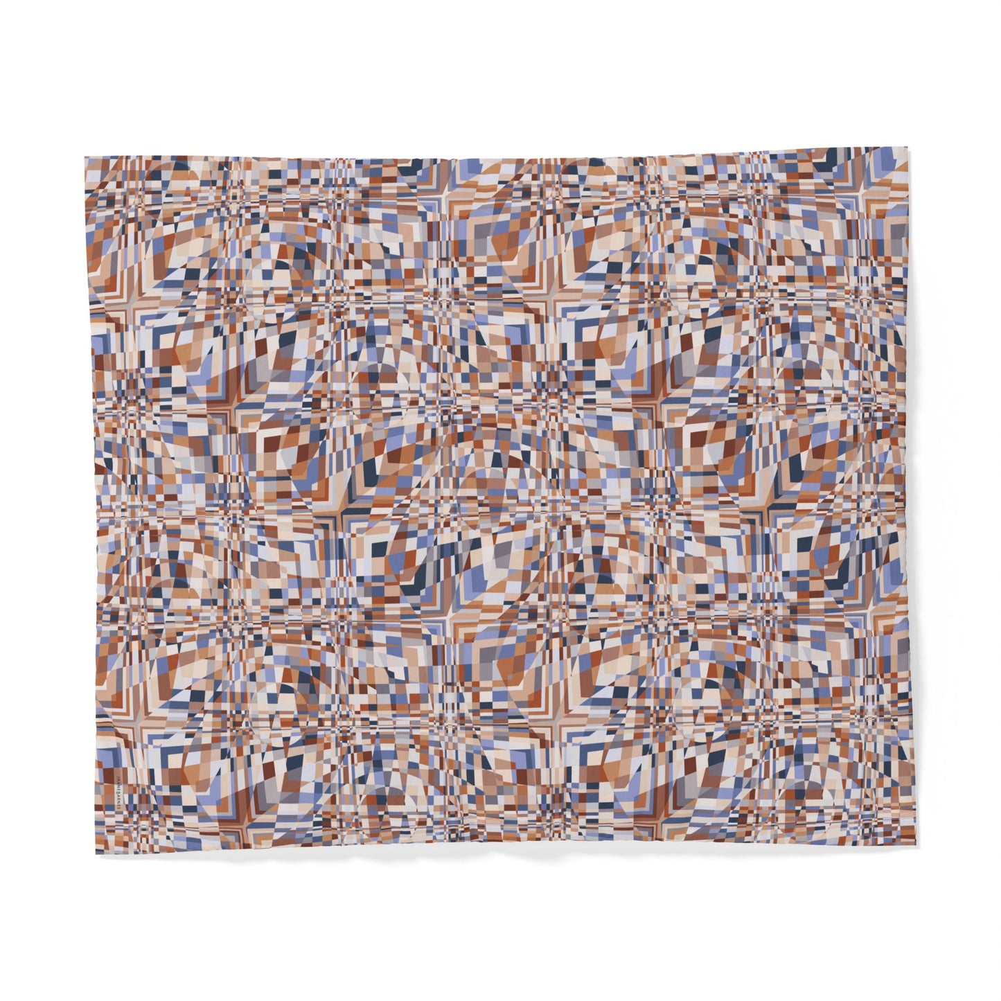 Cotton Duvet Cover "QUAD" col. Mirage