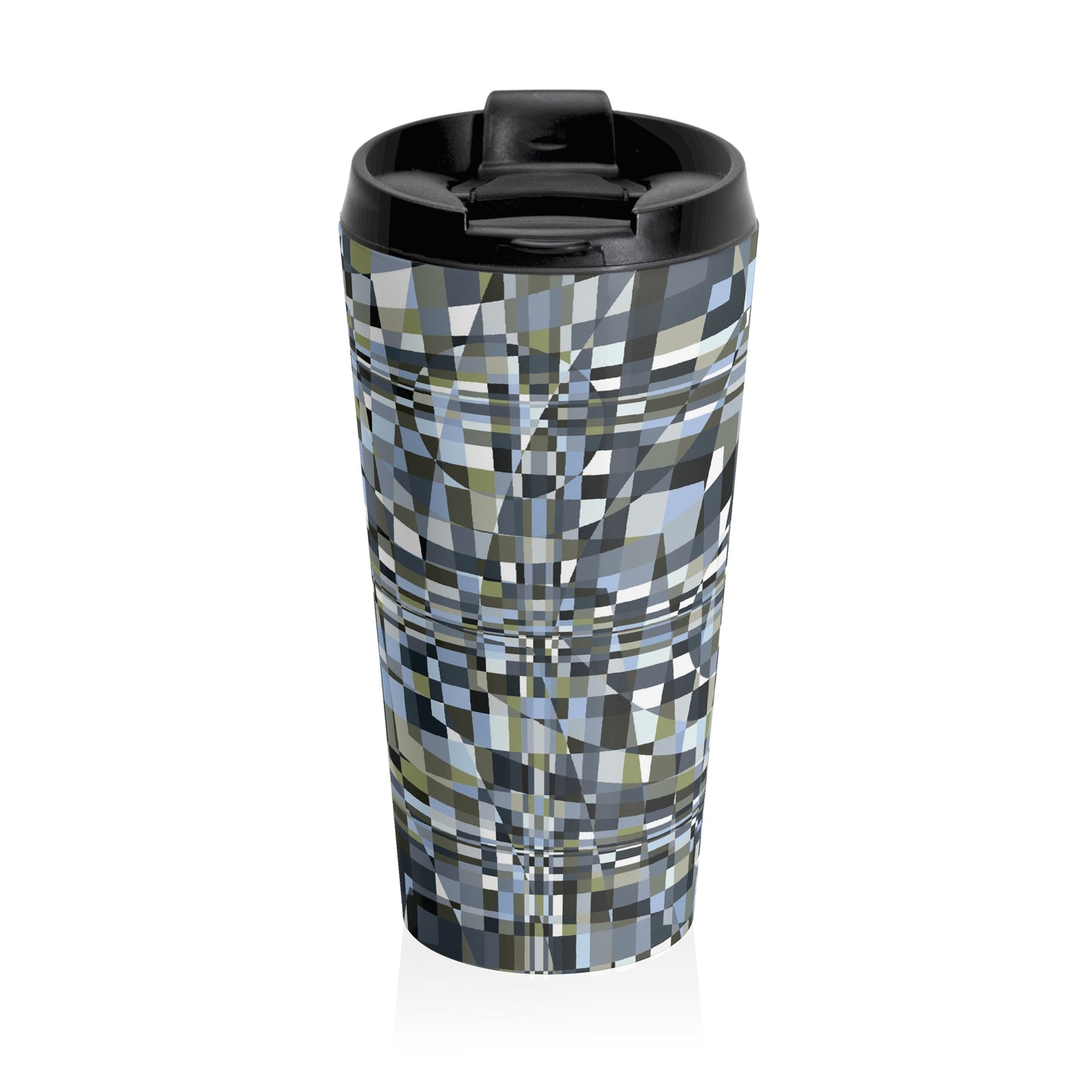 Stainless Steel Travel Mug "QUAD"  Col Slate Brigade