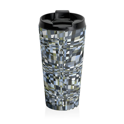 Stainless Steel Travel Mug "QUAD"  Col Slate Brigade