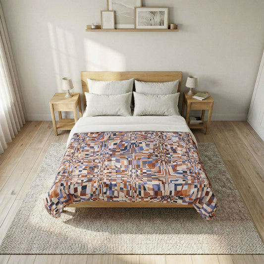 Cotton Comforter "QUAD" col. Mirage