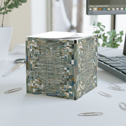 Note Cube "SUSPENSION" col. Mint Chocolate