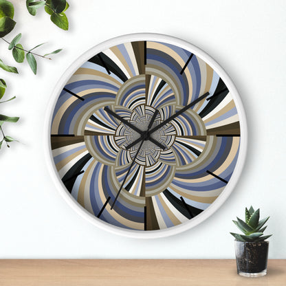 "STRIPE INVERSION" JB custom designed Wall Clock