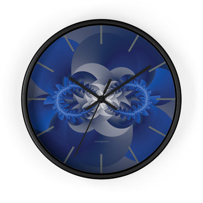 "INFINITY"  col True Blue, a Jhane Barnes custom designed Wall Clock