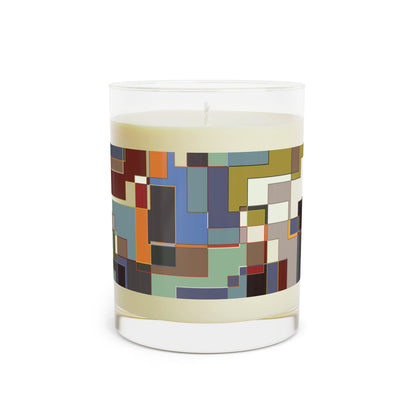 "POLYOMINOES"  col-4  Scented Candle - choose from three scents, 11oz