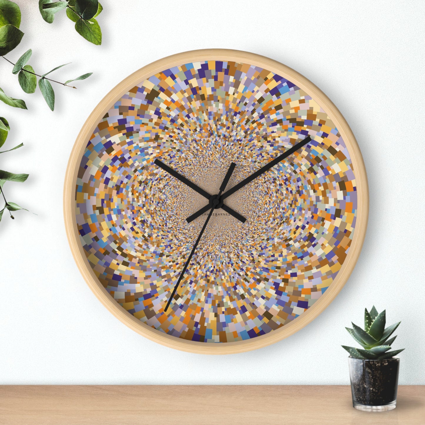 Wall Clock "SCHATT INVERSION" col. Sedona