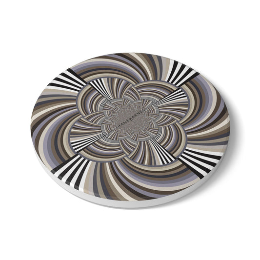 Ceramic Coaster "STRIPE INVERSION"