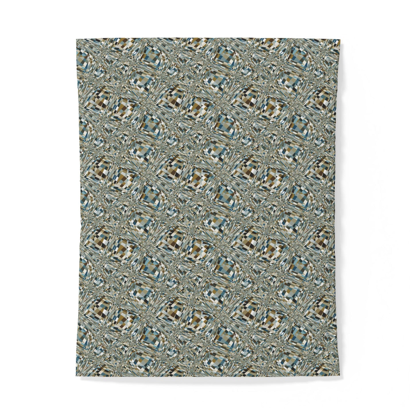 Cotton Duvet Cover "SLICE" col. Mint Chocolate