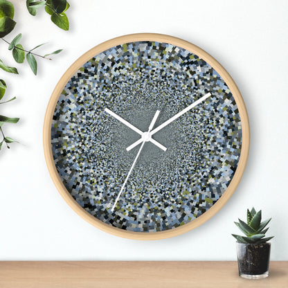 Wall Clock "SCHATT INVERSION" col. Slate Brigade