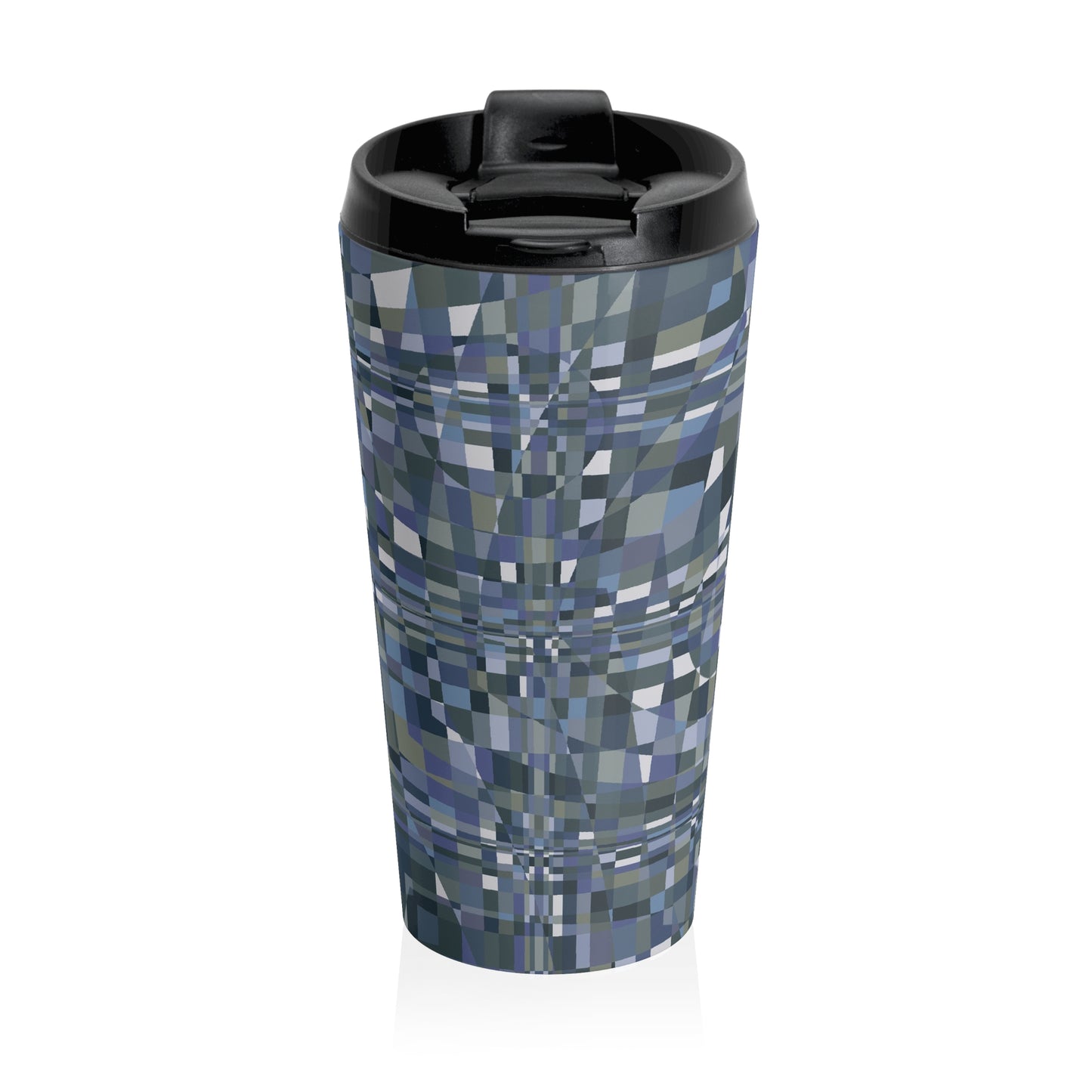 "QUAD"  Col Ocean - Stainless Steel Travel Mug