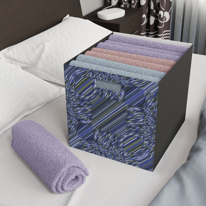 Felt Storage Box "SKEW" col. Cobalt Pulse (1 box/no furniture)