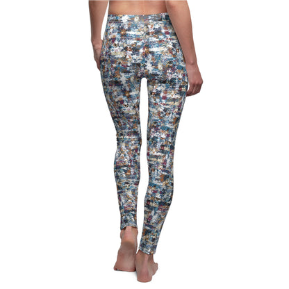 Women's Cut & Sew Casual Leggings "MARINA"