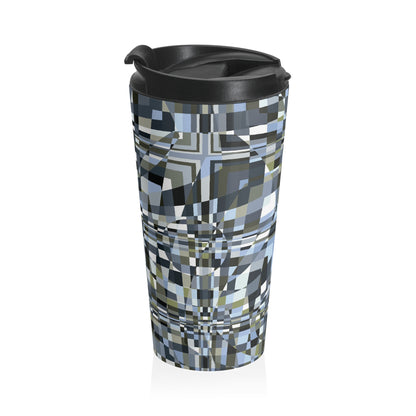 Stainless Steel Travel Mug "QUAD"  Col Slate Brigade