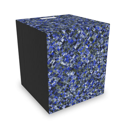 Felt Storage Box "MADRAS MAYHEM" Blue (1 box/no furniture)
