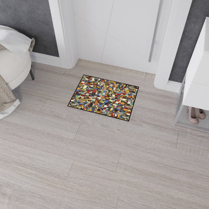 Heavy Duty Floor Mat "IN THE ROUND" col. Varicolor