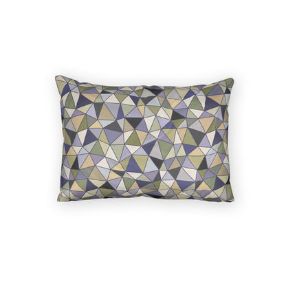 Cotton Pillow Sham "LATTICE" col. Moss Behaving