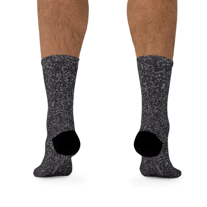 Unisex Printed Socks  "SCHATT" col. Shadowplay, Jhane Barnes custom design