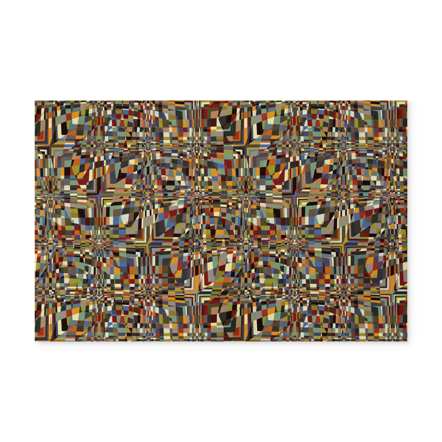 Washable Rug "QUAD" col. Varicolor