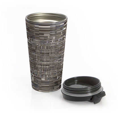 "SUSPENSION"  Col Neutral - Stainless Steel Travel Mug