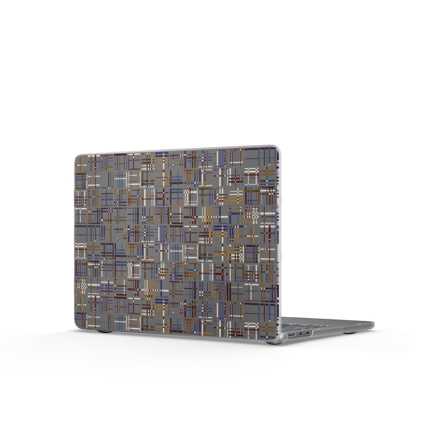Macbook cover "BOX STUDY" (Partial Transparency)