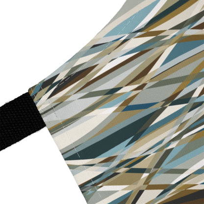 Apron, Jhane Barnes design "THAT'S A WRAP" col. Mint Chocolate