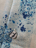 SQUARE-UP  short sleeve print on silk (Medium)