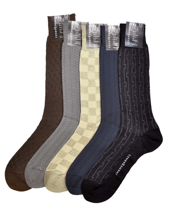 Silk Socks Bundle : 5 pairs